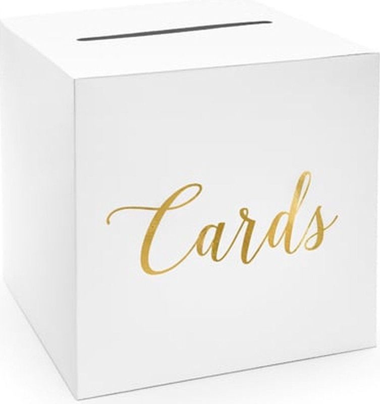 Kaartendoos Wit Goud