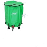 Gardenline - opvouwbare regenton - 60 liter - 40x50 cm - groen