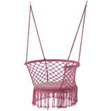 Garden Line - hangstoel - 120x 60-80 cm - roze