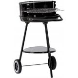 Garden Line - BBQ - grill - ⌀ 40,5 cm - met wielen - zwart