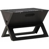 Garden Line - BBQ - grill - opklapbaar - 45x30x30 cm - zwart