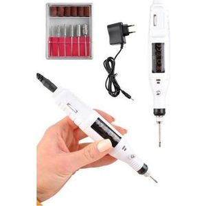 Elektrische Nagelfrees - Manicure en Pedicure Set - Inclusief Bitjes en Schuurrolletjes