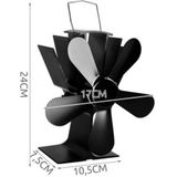 Iso Trade 5-flügeliger Rauchsauger
