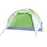 Trizand - Tent Nevada - 2 tot 4 persoons - Koepeltent - groen / grijs