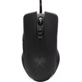 Dunmoon Bedrade Gaming Muis: Hoge Snelheid en Precisie met LED-verlichting - 1200-7200 DPI