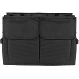 Malatec - Kofferbak Organizer Auto - 3 Sorteervakken - Kofferbak-Tas - Opvouwbare Opbergtas - Zwart