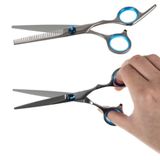 Haarstyling Set - 7-delige - Zwart - Hoogwaardig Staal