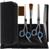 Haarstyling Set - 7-delige - Zwart - Hoogwaardig Staal
