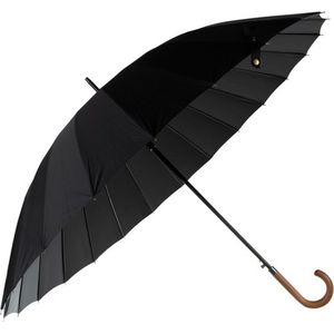 Luxe Smid Stormparaplu - Klassieke Paraplu - Doorsnee 124cm - Paraplu Zwart - Musthave