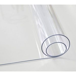 Tafelbeschermer Transparant 120x60cm - Doorzichtig Tafelzeil - Tafelkleed - Anti Slip
