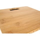 Ruhhy Bamboe Badkamerweegschaal met LCD - Stijlvol en Praktisch