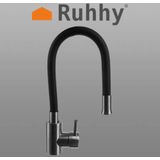 Ruhhy Keukenkraan met Flexibele Uitloop - Modern en Praktisch