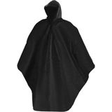 Regenponcho Zwart Unisex