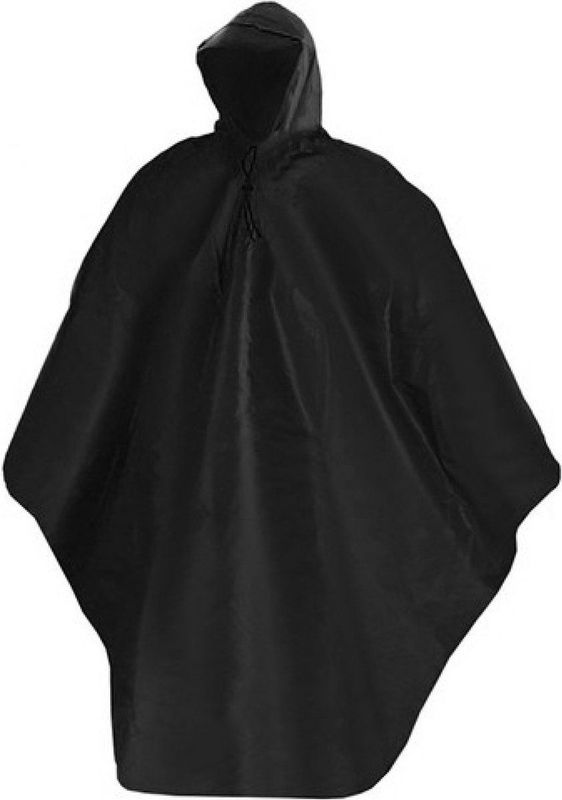 Regenponcho Zwart Unisex