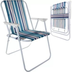 Trizand - Bergamo - Tuinstoel - Blauw - Sterk Materiaal