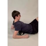 Fasciarol van EVA-schuim Ø 12 cm 33 cm Pilates Yoga Massage Black 23570