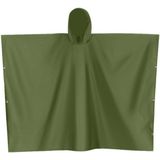 Trizand Regenponcho – Groene Waterdichte Poncho – Unisex en Duurzaam