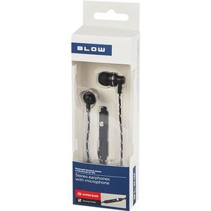 Blow B-100 (Geen ruisonderdrukking, Bedraad), Koptelefoon, Zwart