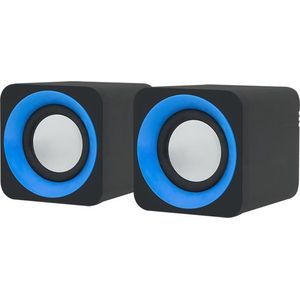 BLOW - MS-23 - Computerspeaker - Zwart - 2-weg Luidsprekersysteem