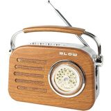 BLOW - RA3 - Radio - Bruin - Analoge Draagbare Radio met Bluetooth