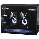 Blow - 2.0 PC-Luidsprekers - LED Achtergrondverlichting - USB Voeding