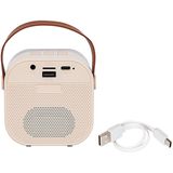 Blow - Karaoke RGB - Bluetooth Speaker - Wit - Oplaadbare Batterij - 2u