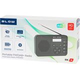 BLOW RK4 - Draagbare Radio - DAB+/FM - Bluetooth - Ingebouwde Accu - LCD Scherm