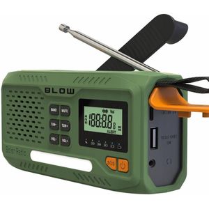 BLOW Radio draagbaar analogowe AM/FM RA13 solarne