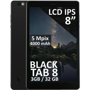 Blow - BlackTAB8 - Tablet - Zwart - 7.99 inch - 32 GB - 4G LTE