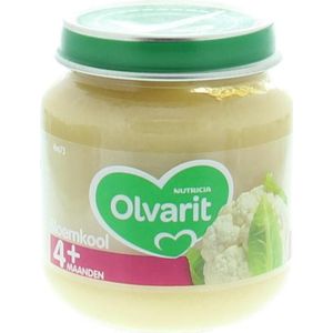 Olvarit - Bloemkool - Groentehapje - 4m+ - Vrij van Gluten en Koemelkeiwit