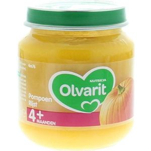 Olvarit Pompoen rijst 4M76 125 gram