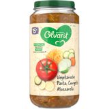 Olvarit Babymaaltijd 15+ Maanden – Vegetarische Pasta Courgette Mozzarella – 6 x 250g