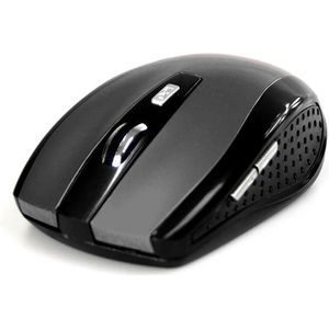 Media-Tech RATON PRO - draadloos optical mouse, 1200 cpi, 5 buttons, kleur titan