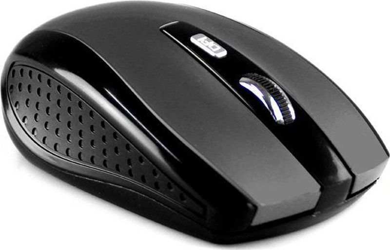 Media-Tech - MT1113T Raton Pro - Muis - Zwart - Draadloos - Ergonomisch Ontwerp