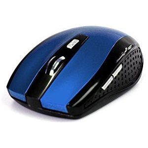 Media-Tech - Raton Pro - Draadloze Muis - Blauw - Ergonomisch Ontwerp