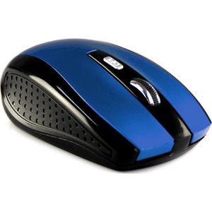 Media-Tech RATON PRO - draadloos optical mouse, 1200 cpi, 5 buttons, kleur blauw
