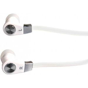 Media-Tech - MT3556W - Hoofdtelefoon - Wit - Bedraad - Stereo-oordopjes met Microfoon