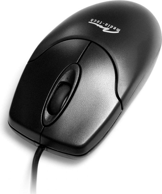 Media-Tech Standaard optische muis 3 knoppen en scroll wiel