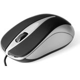 Media-Tech PLANO - Optical mouse 800 cpi, 3 buttons + scrolling wheel, USB interface