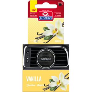 Dr. Marcus Vanille Speaker Luchtverfrisser - Autogeurtje voor in de auto - 45 Dagen Geurverspreiding - NeutraFresh Technologie