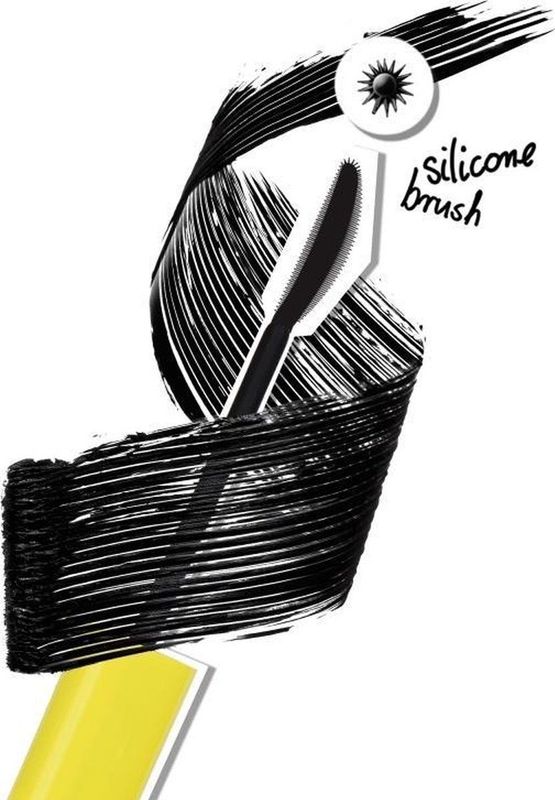 Lovely - Pump Up - Mascara - Tint Black - 8 g