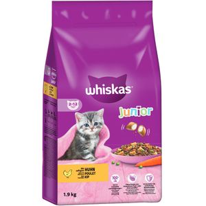 Whiskas droog junior kip kattenvoer 1,9 kg