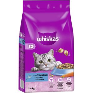 Whiskas 1+ Adult Katten Droogvoer - Tonijn - 3,8 kg
