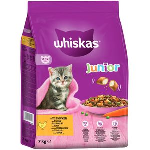 Whiskas Kattenbrokken - Junior - Kip - zak 7kg
