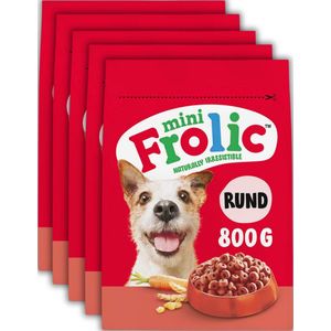Frolic Hondenbrokken Mini - Compleet Droogvoer - Rund - 5x800g