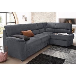 sit&more Ecksofa »Pandora L-Form«, wahlweise mit Bettfunktion und Bettkasten