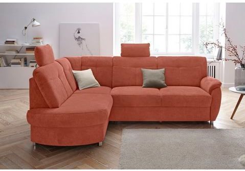 sit&more Ecksofa »Sonoma L-Form«, wahlweise mit Bettfunktion und Bettkasten