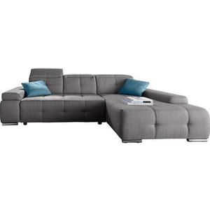 sit&more Ecksofa »Mistral L-Form«, wahlweise mit Bettfunktion