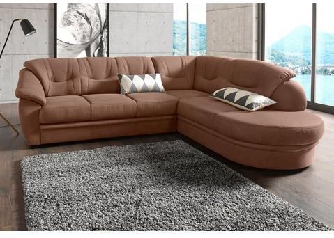 sit&more Ecksofa »Savoni L-Form«, wahlweise mit Bettfunktion