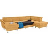 sit&more Wohnlandschaft "Avignon U-Form", wahlweise mit Bettfunktion und Stauraum, inklusive Kopfteilverstellung